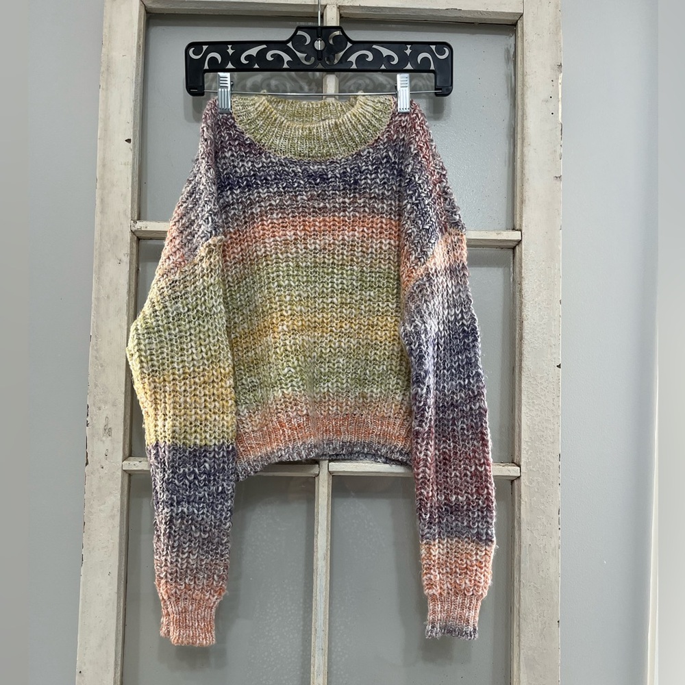 Moon & Madison striped sweater, XS